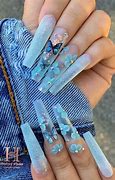 Image result for Glitter Acrylic Nails