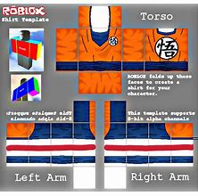 Image result for Dragon Ball T-Shirt Roblox PNG