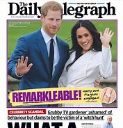 Image result for New York Post Harry and Meghan