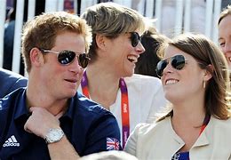 Image result for Princess Eugenie and Prince Harry