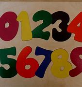 Image result for Wooden Number Puzzle 1