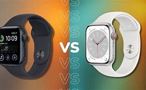 Image result for Apple Watch 8 vs SE2 40Mm