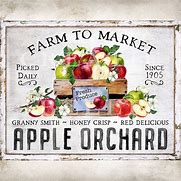 Image result for Apple Farm Sign