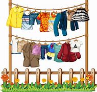 Image result for Hanging Clothes Clip Art