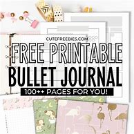 Image result for Free Bullet Journal Templates Cute