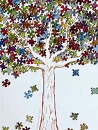 Image result for Puzzle Piece Tree