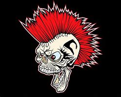 Image result for Punk Rock Skulls Drawings