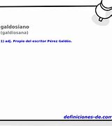 Image result for galdosiano