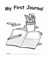 Image result for First Journal Clip Art