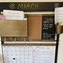 Image result for Office Wall Organizer with Cork Board