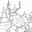 Image result for Frozen Coloring Christmas