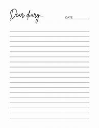 Image result for Diary Paper Template