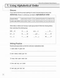 Image result for Second Grade Dictionary Practice Worksheets