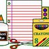 Image result for School Supplies Clip Art