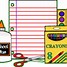 Image result for School Supply Clip Art Horizontal