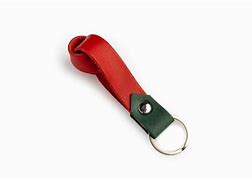 Image result for Red Leather Key Chain