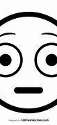 Image result for Flushed Face Staring Emoji