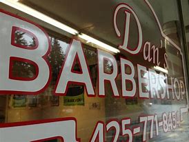 Image result for Barber Shop Window Signs