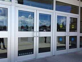 Image result for Commercial Frameless Glass Doors