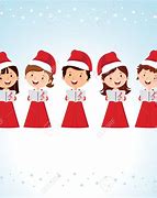 Image result for Christmas Children Singing Clip Art