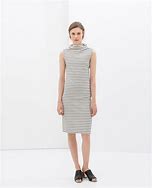 Image result for Zara Striped Dress