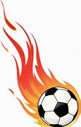 Image result for Soccer Ball Flames Clip Art