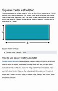 Image result for Linear Meter Calculation