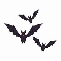 Image result for Halloween Flying Bats Clip Art