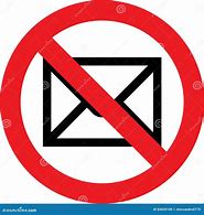 Image result for No Mail Clip Art