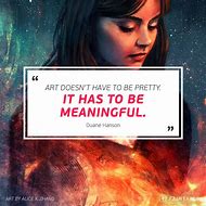 Image result for New Girl Art with Quotes