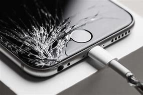 Image result for Badly Cracked iPhone 6