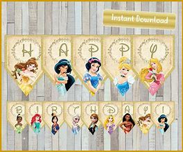 Image result for Happy Birthday Disney Princess