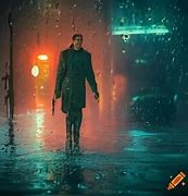 Image result for Blade Runner Rain Scène