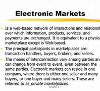 Image result for Electronic Market Place Example