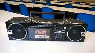 Image result for Mini Boombox Sanyo
