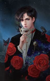 Image result for Anime Male with Mask