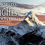 Image result for Tallest Mountain in the World in South America