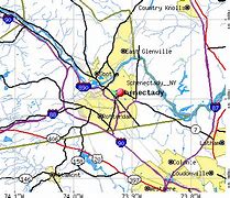Image result for Schenectady NY Street Map