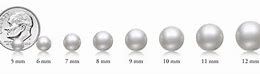Image result for 8 mm Pearl Actual Size