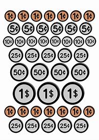 Image result for Printable Money Template Coins
