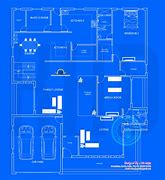 Image result for Blueprint of a House
