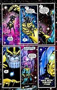 Image result for Galactus vs Thanos Infinity Gauntlet