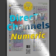 Image result for Printable DirecTV Channel Guide List