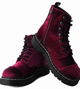 Image result for Burgundy Combat Boots