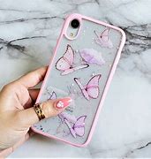 Image result for Pink iPhone XR Glitter Cases with World Mom