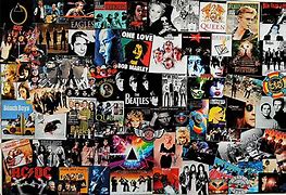Image result for 80s Collage Rock