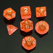 Image result for Row of Multi Sided Dice