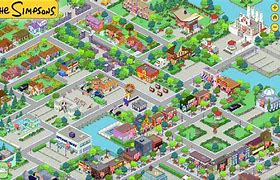 Image result for Whole S Whole Springfield Map Simpsons