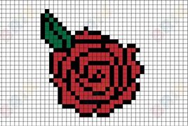Image result for Pixel Flower Rose