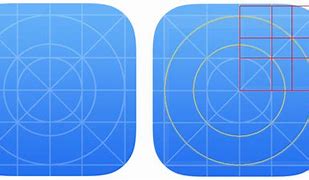 Image result for iOS 13 Icon and Golden Ratio